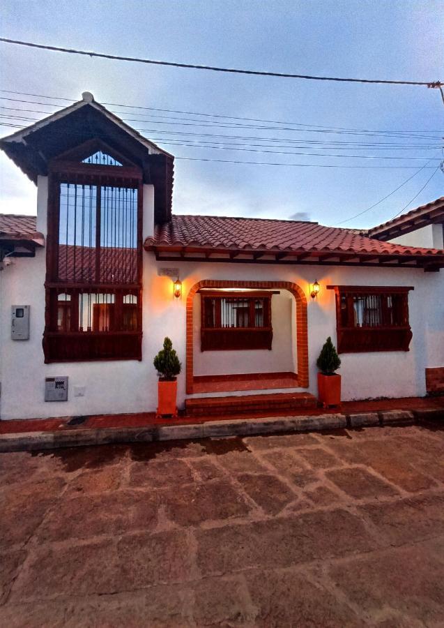 Apartahotel saquenzipá Villa de Leyva Exterior foto