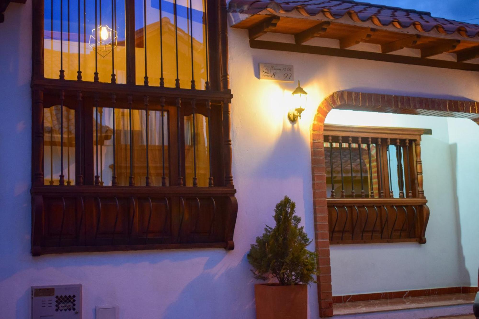 Apartahotel saquenzipá Villa de Leyva Exterior foto